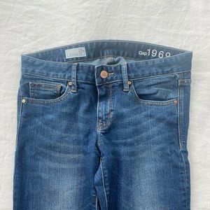 Gap 1969 always skinny medium wash jeans